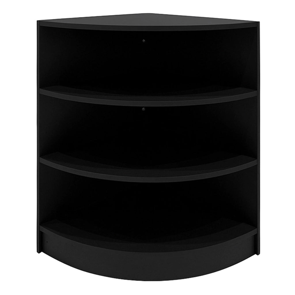 Set Banconi Nero Calliope LED K1500 C1500 LM60 Vetrina con Ante Scorrevoli