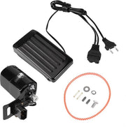 Macchina per cucire Motore 180 W - Pedale/Leva - Motore universale per uso domestico - Alta velocità fino a 10.000 giri al minuto - Materiale resistente all'usura/Materiale plastico - Adatta per macchine per cucire vecchie