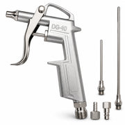 Pistola Aria Compressa Per Compressore con 2 Bocchette Accessori Attacco Rapido