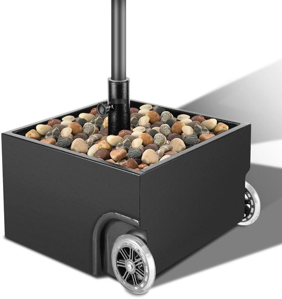 Parasol portatile con ruote – Facile da spostare e duraturo