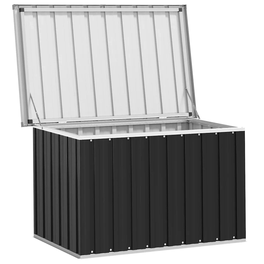 Baule da Giardino-Cassa da giardino Antracite 109x67x65 cm