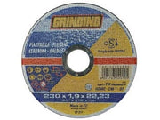 DISCHI DA TAGLIO SOTTILE CENTRO PIANO PER MARMO Ø MM.230- - ø mm.230x1,9 foro 22,2 da taglio per marmo - 25 pezzi GRINDING