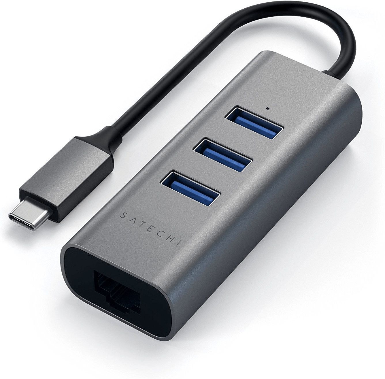 Satechi st-tc2n1usb31am hub di interfaccia usb 3.2 gen 1 (3.1 gen 1) type-c 5000 mbit/s grigio