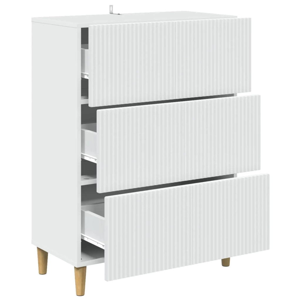 Mobile con Cassetti Bianco 66 x 34,5 x 90 cm 894605