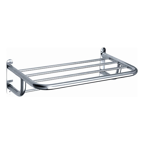 MENSOLA PORTASALVIETTE IN ACCIAIO MOD U- Cromo- DH- pezzi 1