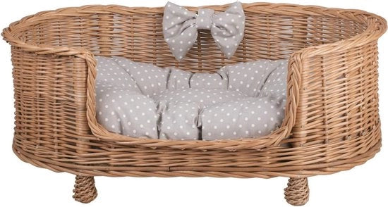 Sedia da Giardino per Cani e Gatti - Poltrona Esterna Conguagliabile con Cuscini Rimovibili (85 x 58 cm)