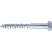 VITE TIRAFONDO TE - ZINCATA MM  6X50 CF=PZ 100- 2 confezioni