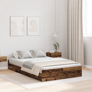 Struttura letto contenitore in legno vecchio 120x190 cm