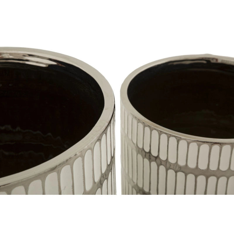 Porta Vasi Coppia Ray cm ø 22,5x24-18x19