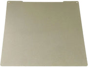 Piatto di stampante 3D doppio lato - PEI - Acciaio a nastro - 254 x 241 mm - Compatibile con Prusa I3 MK4 MK3 MK3S - Maggiore aderenza - Piatto di costruzione