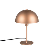 Lampada da tavolo NOLA Trio fungo caffè 30cm E14 metallo