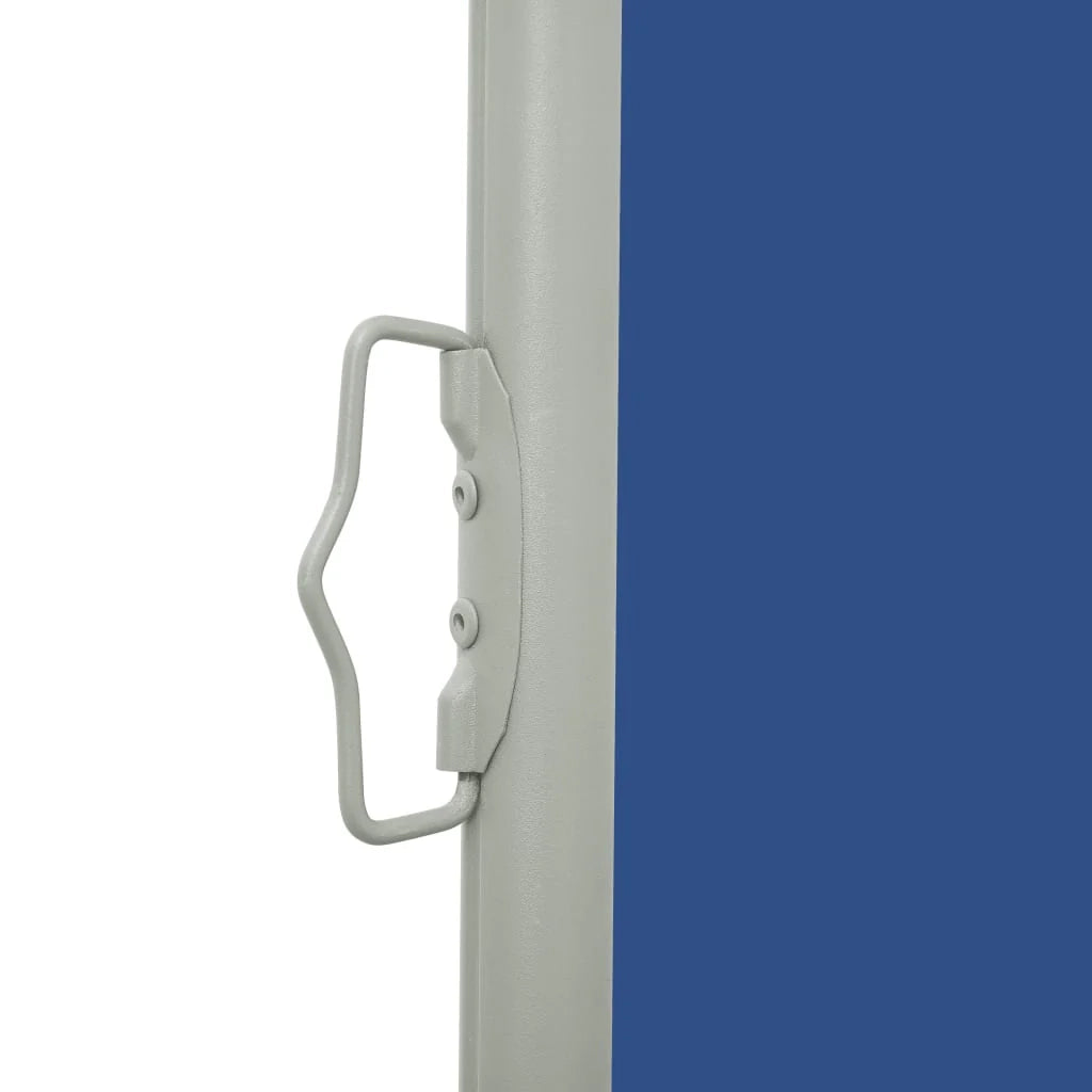 Tenda da sole laterale retrattile/schermo protettivo per patio giardino terrazza balcone 170 x 300 cm blu 02_0007309