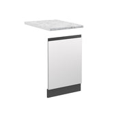 Vicco Pannello frontale Bianco 45 cm , PL Marmo