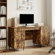 Scrivania Rovere Fumo 142,5 x 50 x 75 cm Legno ingegnerizzato 3414590