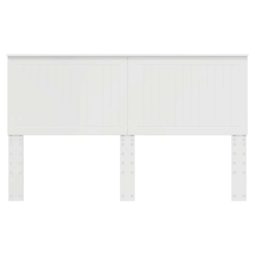 Testiera con testiera Bianco Lucido 160 cm Legno multistrato