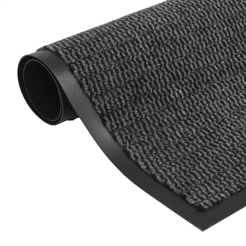 Tappeto Antipolvere Trapuntato Rettangolare 60x90cm Antracite cod mxl 51171