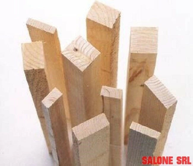 LISTELLO IN ABETE LEVIGATO 4PZ. MM.40X40X200H LISTELLI