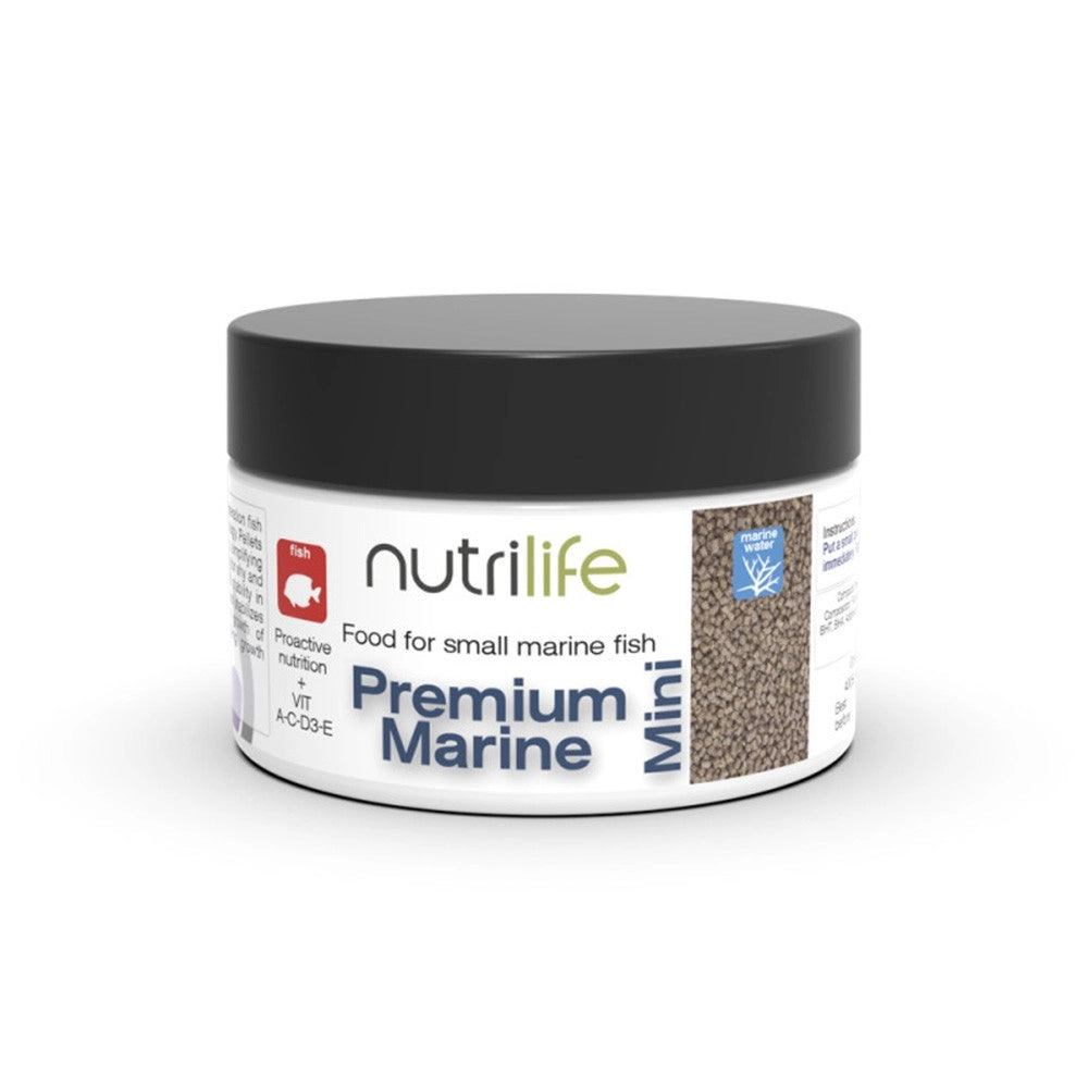 OceanLife Premium Marine Mini Pellet - alimento in minipellet per giovani pesci marini Formato: 100 ml