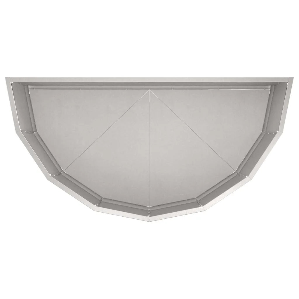 Fioriera Argento 90 x 45 x 35 cm Acciaio inossidabile