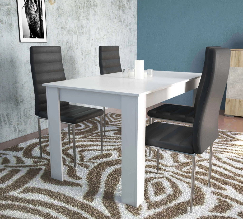 TAVOLO PEPPER BIANCO 138 X 80 X H 74.5 CM
