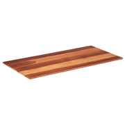Piano Tavolo in Legno Massello di Acacia 15-16 mm 60x120 cm 285982