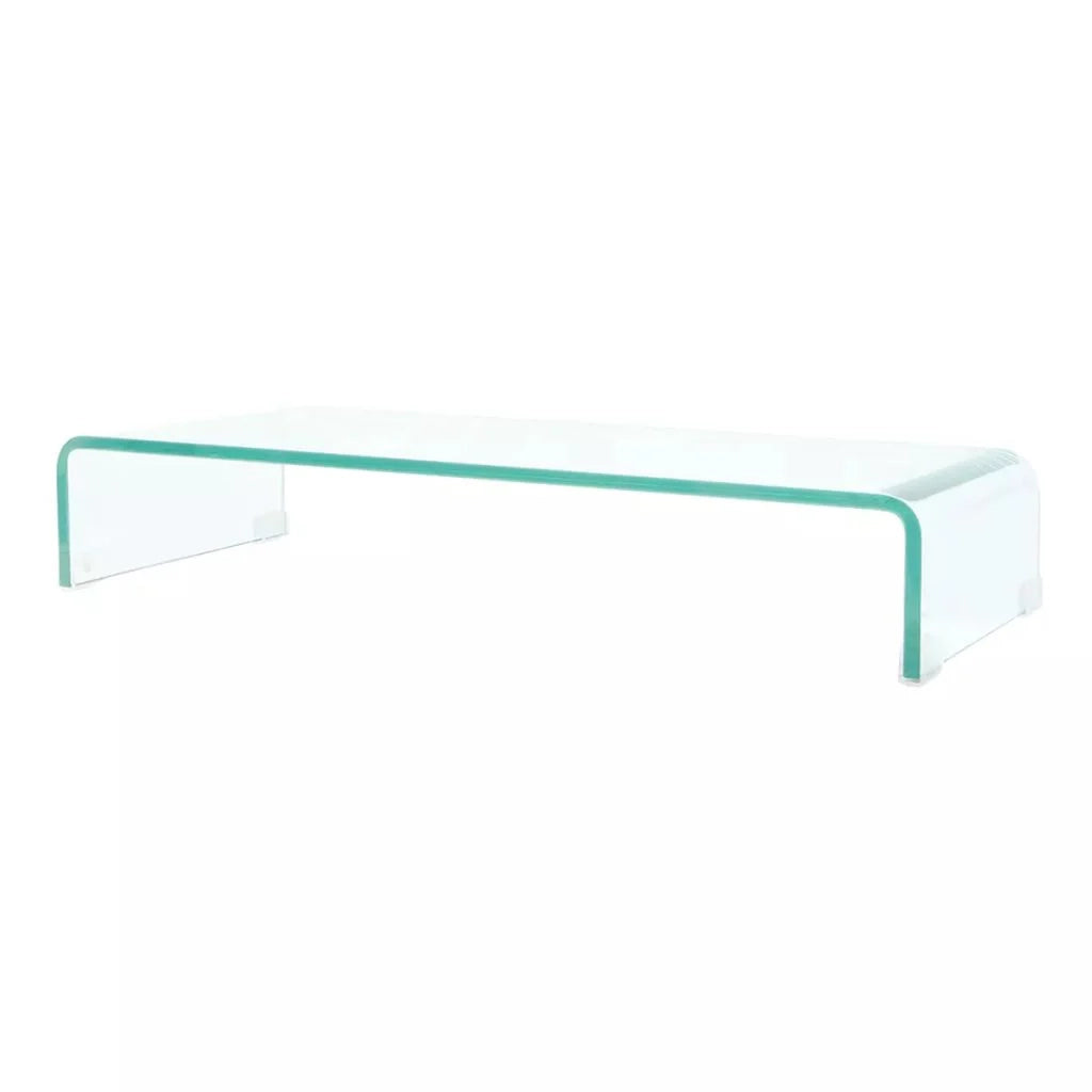 Pratico mobile porta TV/buffet di design per monitor da 80 cm vetro trasparente 2502221