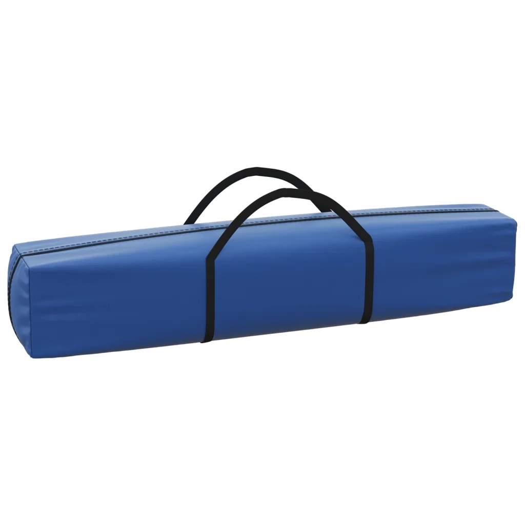 Tenda per Feste Pieghevole con Pareti Laterali-Tenda Gazebo Blu 2x2 m 129909