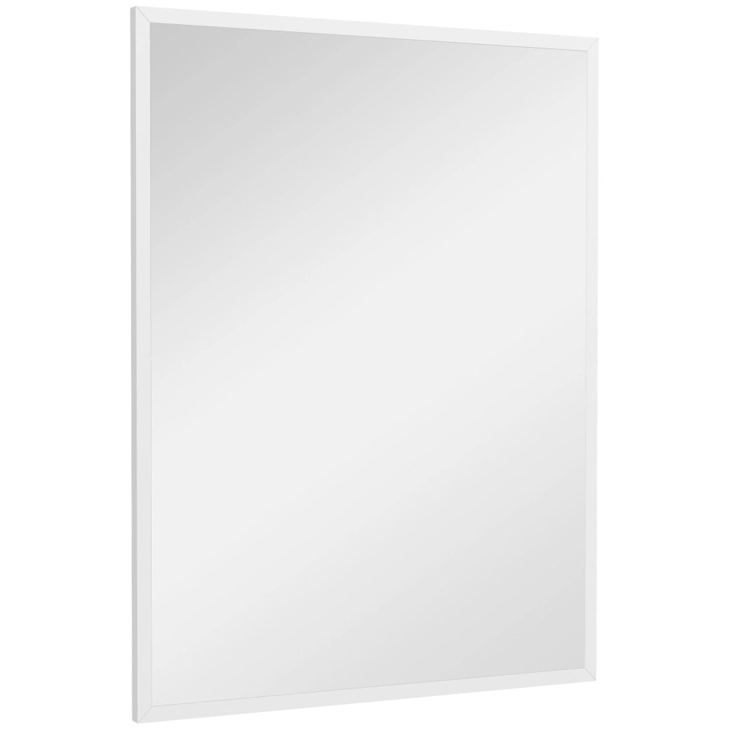 Specchio da parete rettangolare ¨C Xylo ¨C 60x80 cm bianco MDF per bagno