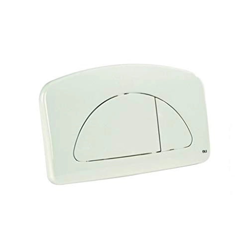 Placca dual cassetta incasso diamante bianca 627001 Oli