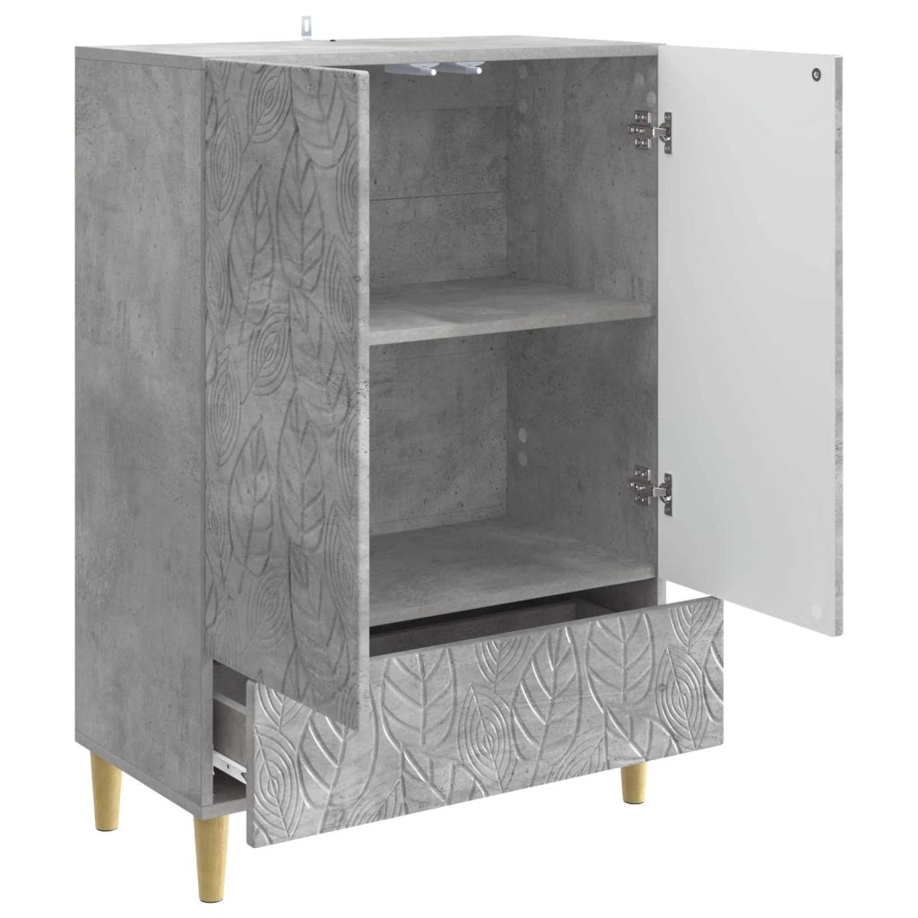 Credenza Grigio Cemento 66 x 34,5 x 95 cm Legno ingegnerizzato 895128