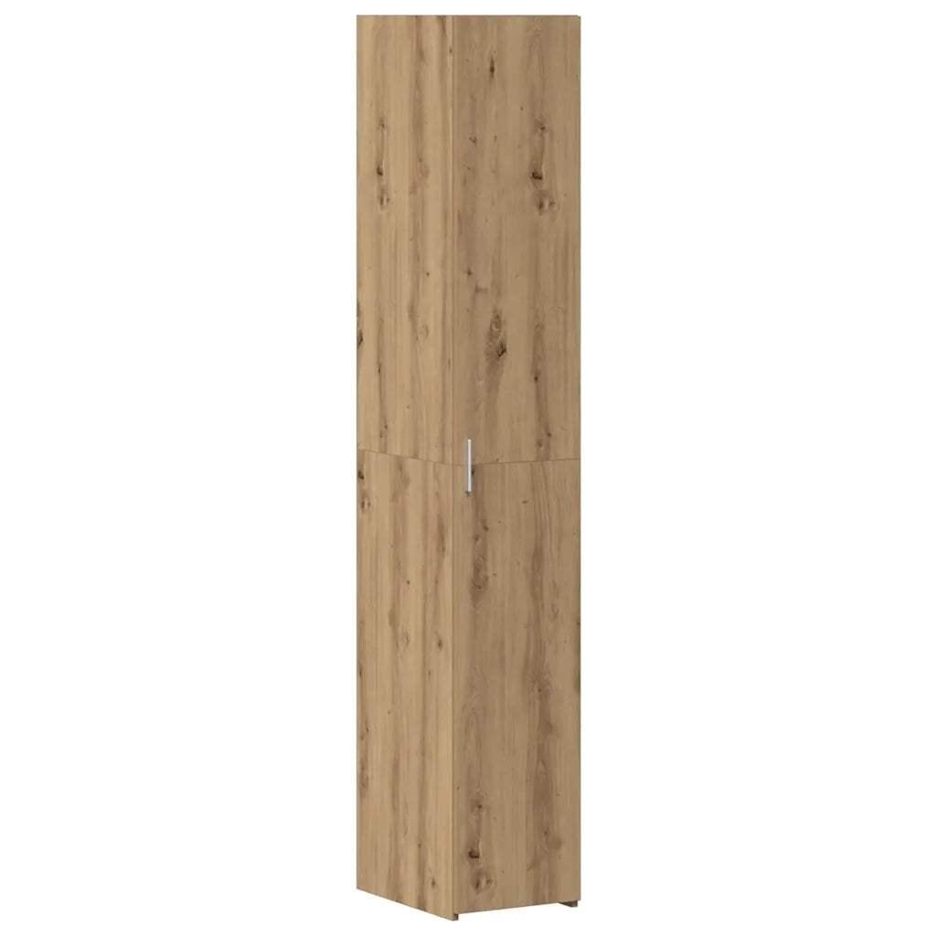 Credenza 2 pz | Madia | Buffet da pranzo | Armadio da pranzo Rovere artigianale 30 x 42,5 x 185 cm