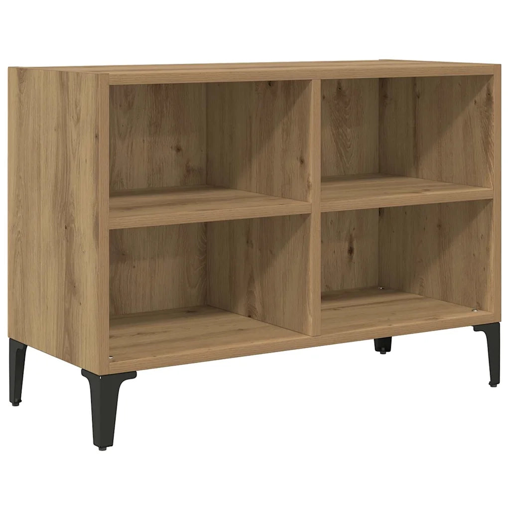 vidaXL Mobile TV Marrone 69.5 x 30 x 50 cm Legno multistrato