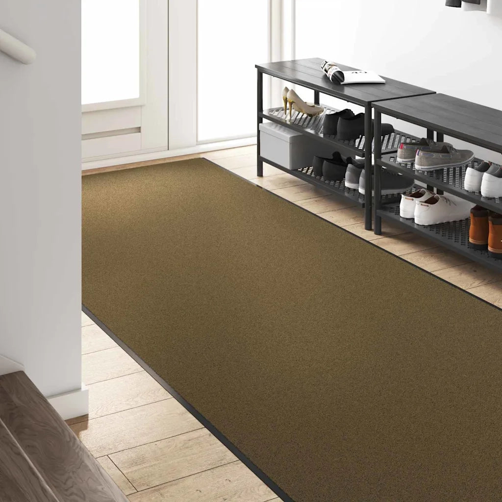 Tappetino Marrone e Nero 120 x 400 cm 100% Poliammide 4100736