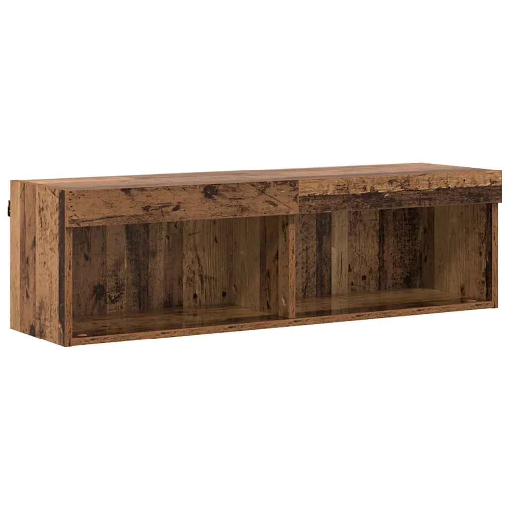 Set mobile TV-Credenza per TV Legno vecchio 100 x 30 x 30 cm Legno multistrato