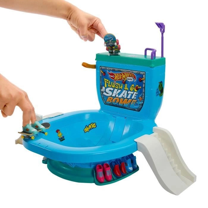 Hot Wheels Skate-Push the Flush: Let's Go!-Scatola per tastiera HXL16