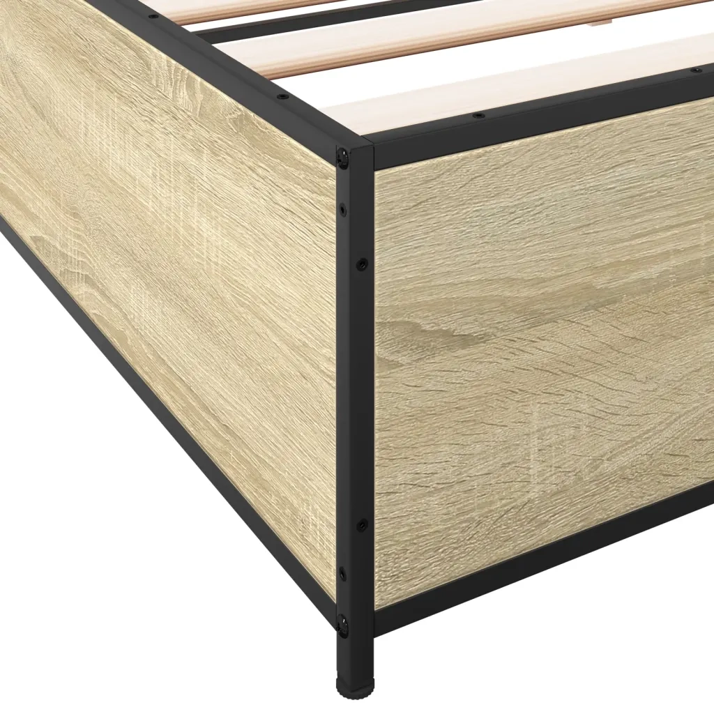 Giroletto Rovere Sonoma 200x200 cm in Legno Multistrato Metallo