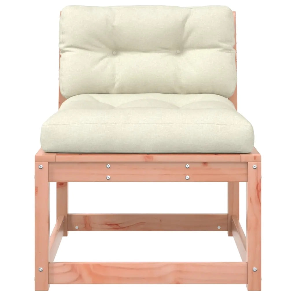 Divani Giardino con Cuscini 2 pz in Legno Massello di Douglas 844707