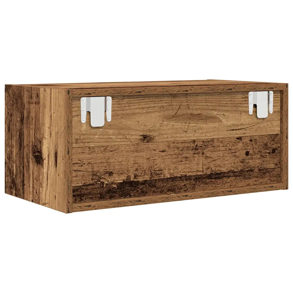 Mobile Porta TV Legno Antico 60x31x25,5 cm Legno Multistrato 861504