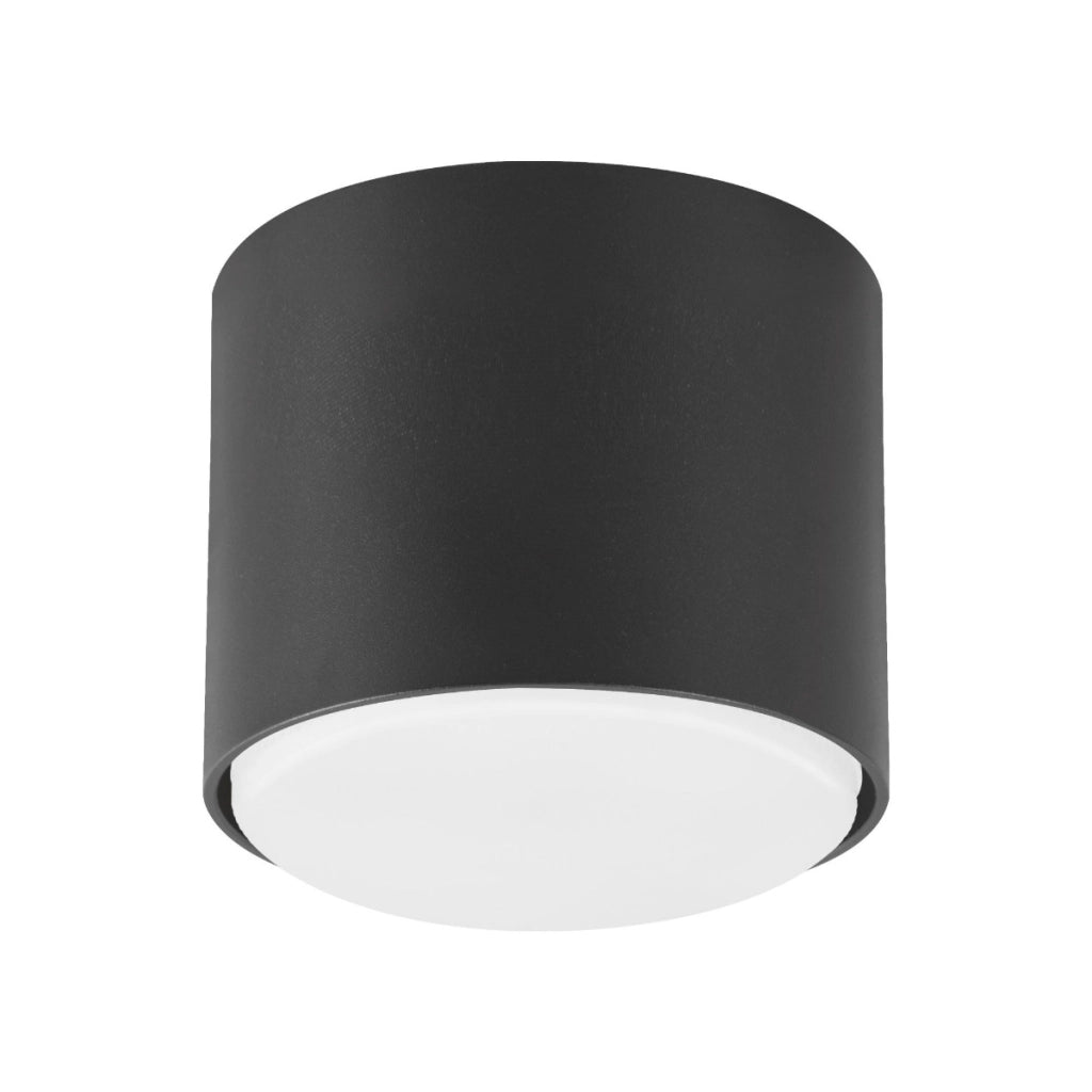 Plafoniera spot superficie nera GX53 1 luce Videx 30W