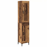 Credenza | Madia | Buffet da pranzo | Armadio da pranzo Legno vecchio 34,5 x 34 x 180 cm Legno multistrato
