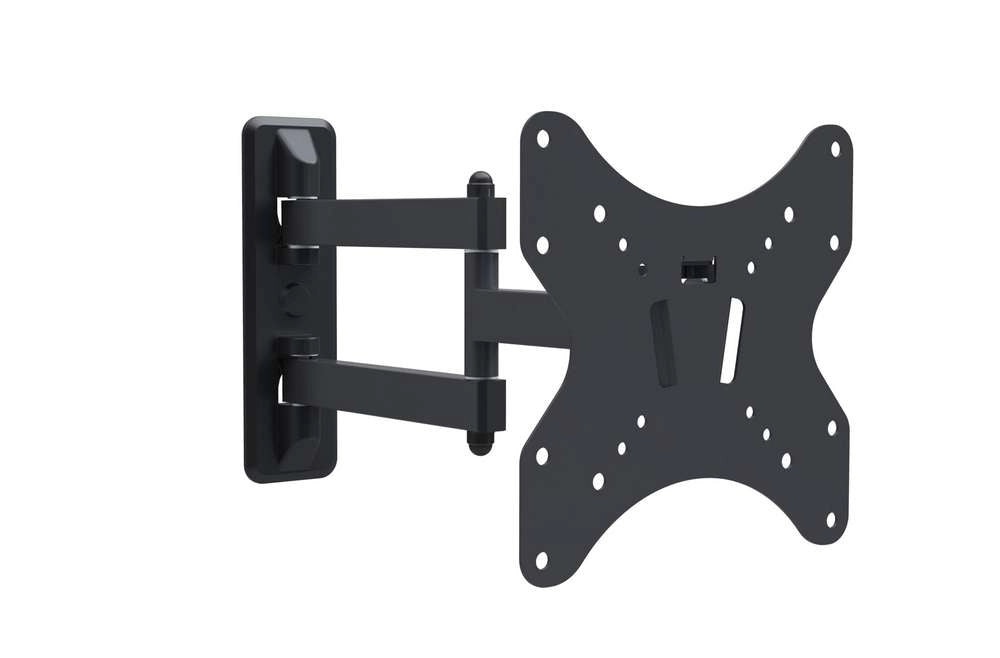 Supporto TV 17-42 pollici, compatibile vesa 75, 100, 200 Inclinazione alto e basso destra e sinistra. portata max 30 kg