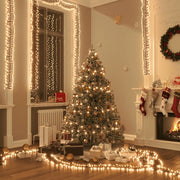 Gruppo Stringa LED con 1000 Luci LED Bianco Caldo 11 m PVC 343239