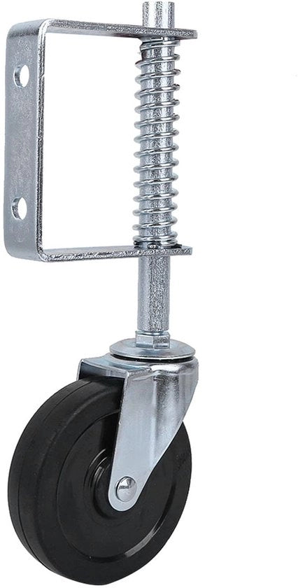 Ruota di sostegno pneumatica - 110 kg di capacità di carico - assorbimento di shock - di alta resistenza - piattaforma di montaggio universale - robusto e duraturo - ruota di guida a scorrimento
