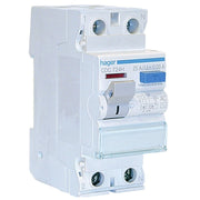 Interruttore differenziale Hager 2P 25A 30MA AC 2 moduli CDC724H