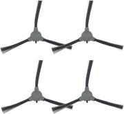 Accessori di sostituzione per robot aspirapolvere - 4 pezzi - Compatibile con Conga 2290 Ultra - Disegno anti-wikkeling - Materiale nylon resistente - Lunghezza delle setole 53 mm