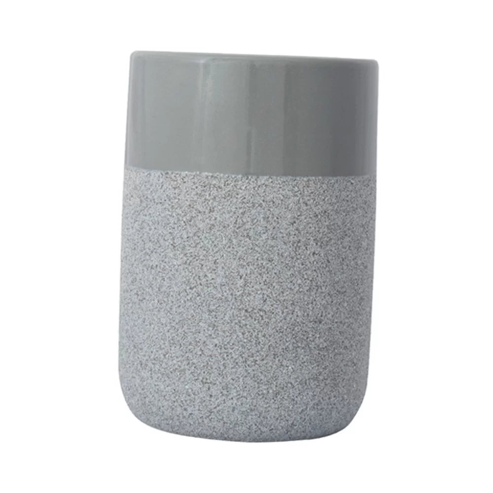 Porta spazzolini in ceramica - serie rock