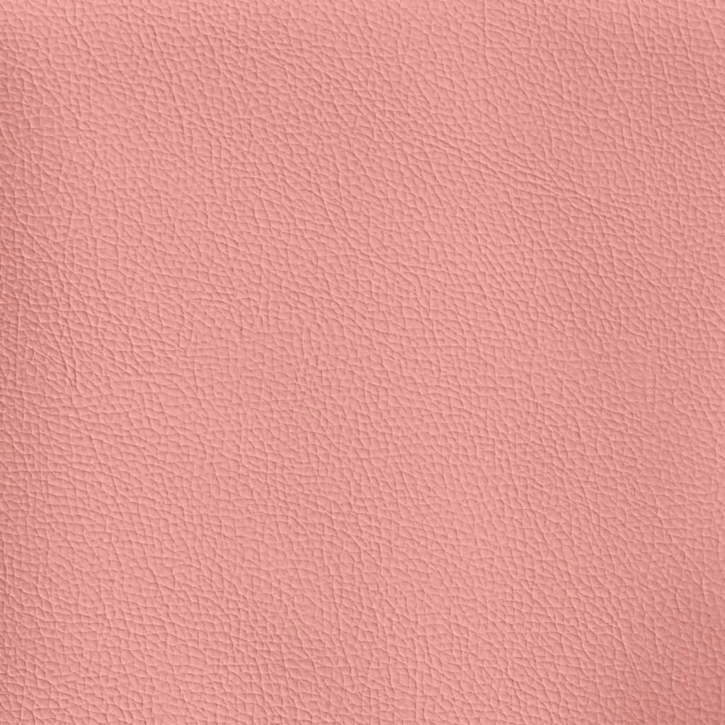 Sedia da ufficio in similpelle rosa con seduta girevole e reclinabile adatta per l'uso al computer o per lo studio. 02_0024272