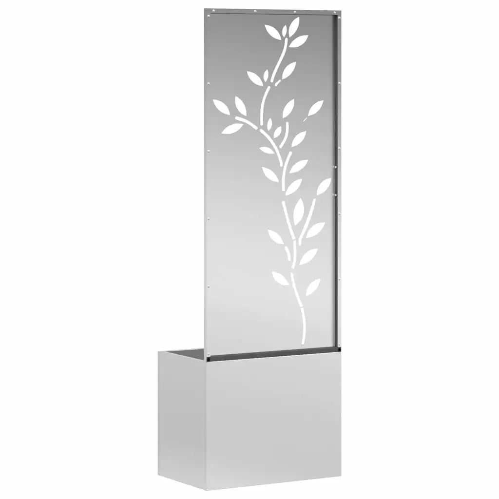 Schermo per privacy in giardino Argento 50 x 32 x 150 cm 876481