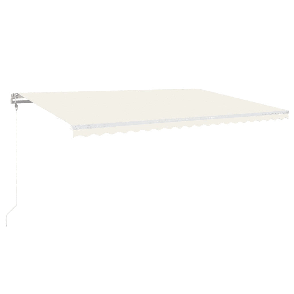 Tenda da Sole Retrattile Automatica 500x300 cm Crema cod mxl 56175