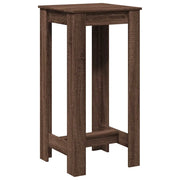 Tavolo da Bar Rovere Marrone 51x50x103,5 cm in Truciolato